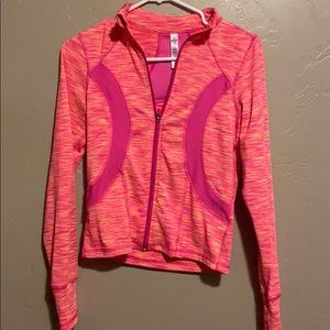 Pink and yellow gymnastics sweater🤸🏻‍♀️